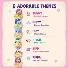 MINISO My Little Pony Blind Box Toy, Wind-Up Walking Collectible Figure, Random 1 Design, For Desk Shelf Room Decor, Birthday Christmas Gift - Random Style - 1 Blind Box - View 6