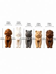 1/4/8pcs [Random Style] Animal Leg Seal Clips, Cute Animal Shaped Clips. Can Seal Coffee, Grains, Candy And Snack Bags Tightly, Functional Clips Formed By The Legs Of Each Animal. Moisture-Proof Bag Sealing Tool - View 4