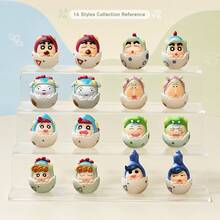 MINISO Crayon Shin-Chan Roly-Poly Blind Box, 1 Random Figure, 16 Styles, For Fans & Collectors, Birthday & Christmas Gift - Roly-poly Figure - View 8