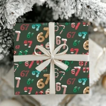 3 Styles Christmas Wrapping Paper, Holiday Designs #6 And #7, Durable Fade-Resistant Gift Wrap With Jute Rope, Fun Holiday Gift Wrapping Supplies For Christmas Gift Wrapping - B - View 4