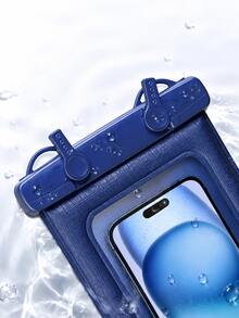 YUKE Waterproof Phone Bag, Touch Screen Waterproof Phone Case Suitable For Swimming, Snorkeling, Beach, Hot Spring, Rafting, Transparent Waterproof Floating Bag Suitable For Travel And Water Sports - Multicolor - View 7