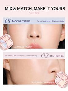 Mooekiss Dual-Tone High-Gloss Illuminating Makeup - 02 Iris Purple - View 6