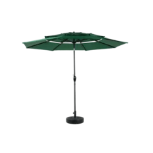 Aluminium 10ft 3 Tier Auto-Tilt (Khaki) (No Base) - 深綠色 + 鋼製 + 花園與戶外 - 查看 6