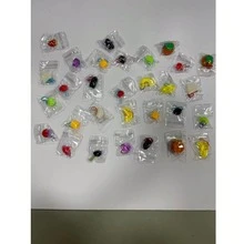 20pcs Cute Soft Squeeze Nose Pendant, Soft Bag Accessory, Transparent Stress Relief Expression Ball, Anxiety Relief Toy, Fingertip Toy, Hand Pressure Relief, Easter Toy, Squeeze Toy, Stress Relief Toy, Anxiety And Relaxation, Party Gift, Gift Bag Filler Prize, Birthday, Soft Squishy Toy - Multicolor - View 12