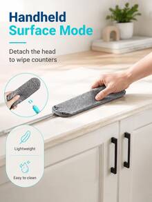 SMEGGEMS Extendable Microfiber Gap Dusting Brush With Telescopic Pole, Bendable Detachable Washable Gap Dust Collector, Suitable For Sofa, Bed, Furniture Bottom - View 7