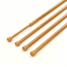 2件/4件裝現代可調節張力窗簾桿 重型伸縮桿 免鑽孔加長桿 適用於淋浴間、衣櫥、窗戶、毛巾架 鋼製與塑膠家居配件 - 木紋色 - 查看 10