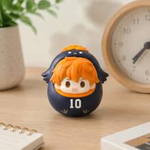 MINISO Haikyuu!! Karasuno Roly-Poly Blind Box Figure, Mainan Meja Goyang Lucu, 1 Gaya Acak, Hadiah Liburan - Beraneka warna - View 5