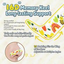 100pcs New Nose Contour Stickers, Adjustable Trimmable Fit Nose Patches, Flexible Extended Comfortable Stickers, Suitable For Daily Use, Random Patterns, Nose Patches, Nose Bridge Lifting Stickers, High Adhesion To Skin, Gentle And Skin-Friendly, Lightweight And Portable, Fashionable Popular Multi-Functional Unisex Gift, Nose Nose Nose [Random Style And Color] - Multicolor - View 9