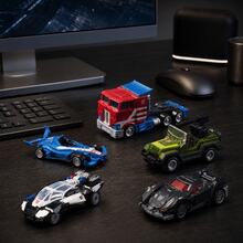 MINISO Transformers Vehicle & Mini Figure Blind Box, 1 Random Design, Collectible Desk Display, Birthday & Christmas Gift - Random Style - 1 Blind Box - View 1