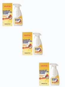 jakehoe Oil Stain Cleaner, Fast Stain Removal, Gentle Multi-Material Penetrating Cleaning, Easy To Rinse, Universal For Kitchen, Clothing, Tile Surfaces, Range Hood, Stove, Household Essential, Holiday Must-Have, Perfect Gift Choice - Liquid - View 10