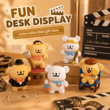 MINISO Line Puppy-Life Is Like A Drama Series Blind Box, Patung Karakter Berbagai Gaya, 1 Desain Acak, Untuk Dekorasi Meja, Rak, dan Ruangan, Hadiah Ulang Tahun - Gaya Acak - 1 Kotak Buta - View 2
