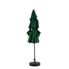 Aluminium 10ft 3 Tier Auto-Tilt (Khaki) (No Base) - 深綠色 + 鋼製 + 花園與戶外 - 查看 7