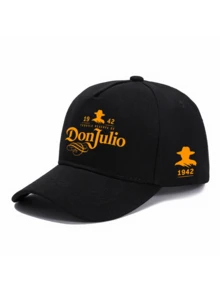 1件/2件裝復古「DONJULIO」西式字母印花棒球帽與斜挎包套裝，街頭時尚戶外運動平帽簷帽與單肩包，可調節，適合日常穿著與送禮 - 彩色 - 查看 6