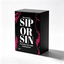Sip Or Spill? Drinking Card Game For Couples – 115 Cards With Juicy Questions And Fun Challenges – Perfect Icebreaker For Date Night, Anniversary Or Weekend Escape – Romantic 2-Player Activity - Multicolor - View 1