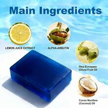 Arbutin Whitening Soap, Fast-Acting Body Scrub Soap, Suitable For Knees And Underarms Dullness, Cleansing And Brightening Skin Soap, Multi-Effect Purifying Soap, Deep Cleansing Bath Soap, Moisturizing And Cleansing Skin, Gentle Formula, Suitable For All Skin Types - Multiple Styles - View 3