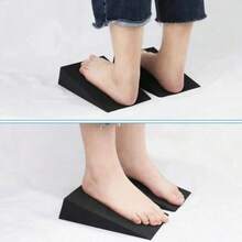 Squat Wedge Support Block, Suitable For Yoga, Strength Training And Deep Stretching, Squat Support Triangular Wedge Block, Deep Leg Bend Yoga Brick, Fitness Squat Wedge, EVA Leg Lift Stretching Inclined Board - Black - View 8