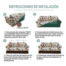 Sofa Slipcovers - Chinese Ink - View 9