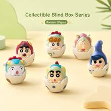 MINISO Crayon Shin-Chan Roly-Poly Blind Box, 1 Random Figure, 16 Styles, For Fans & Collectors, Birthday & Christmas Gift - Roly-poly Figure - View 10