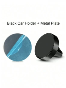 1pc Universal Car Phone Holder, Air Vent Mount, Supports GPS Navigation, Compatible With IPhone And Android Phones, Suitable As Birthday Gift For Family And Friends, Summer Air Vent Phone Holder, Car Accessories - Multicolor - View 12