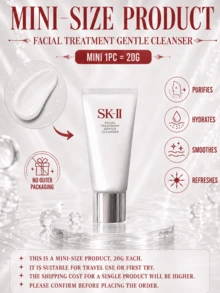 SK-II 潔面乳，正裝 120g/試用裝 20g，玫瑰香氛油，深層滋養，清爽保濕肌膚，溫和日常清潔 - SK2潔面乳 - 查看 6