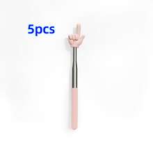 5pcs Retractable Classroom Pointer, Extendable Pointing Stick, Suitable For Teachers, Telescopic Handheld Pointer, Extendable Reading Tool, Birthday Gift (Random Color) - Multicolor - View 5