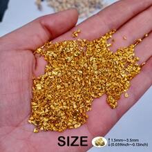 100g/3.52oz Crushed Glass Crafts, Asymmetrical Small Pebbles Decoration, Suitable For DIY Candle Making, Water Drop Glue Filling, Mold Filling, Jewelry Making Decoration Accessories, Arts & Crafts - 100g/bag - View 1