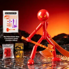 Office Decor Figurine Ornament -- DIY Assembly Model, Suitable For Decoration, Collection, Gift, Party - Multicolor - View 13