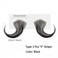 100% Human Hair Baby Hair Edge Invisible Transparent Lace Front Hairpieces For Women Lightweight&Breathable Baby Hair Lace Topper Hand Knotted Lace Natural Hairline Coverage - Multicolor - View 12