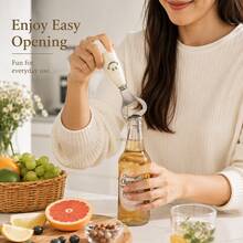 14-Piece Stainless Steel Bottle Opener Set, Non-Slip And Rustproof Bottle Opener And Beer Bottle Opener, Portable Beer Opener And Bottle Opener, Suitable For Kitchen, Bar, Camping, And Parties - Multicolor - View 4