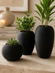 北歐現代極簡創意陶瓷花瓶裝飾工藝品，居家客廳電視櫃裝飾花藝插花 - 1PC - 查看 5