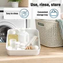 Universal Washing Machine Water Tray And Drainage Guide Plate, Front-Load Washing Machine Anti-Overflow Tray, Washing Machine Outlet Leak-Proof Water Collection Box, Effectively Prevents Laundry Room Floor Leaks, Practical Home Bathroom Accessory - Multicolor - View 8