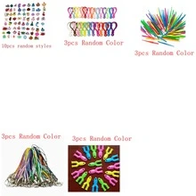 Rubber Band Weaving Set, 2200+ DIY Rubber Band Rings, 32 Colors, Suitable For Weaving Bracelets, Rubber Band Ring Gifts And Crafts (40 Compartments) - Boxed - View 6