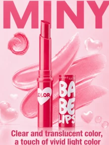Maybelline Babylove Shine Lip Balm, 1,7g per buah, shade #01 Red Barbie. Tahan lama, berkilau, dan melembapkan; warna cerah dalam sekali oles; cocok untuk penggunaan sehari-hari dan semua warna kulit. - #01 Barbie Merah - View 8