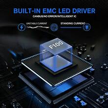 HYNBYZJ 2pcs H4 LED Projector Lens Car Headlight Bulbs Canbus 400W High Power Auto Motorcycle Lamp Plug And Play 12V 24V - A - View 6