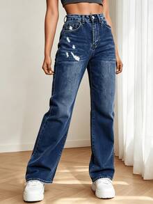 Women Jeans - 2010 Blue - View 1