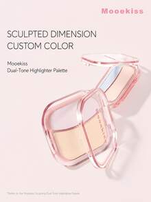 Mooekiss Dual-Tone High-Gloss Illuminating Makeup - 02 Iris Purple - View 2