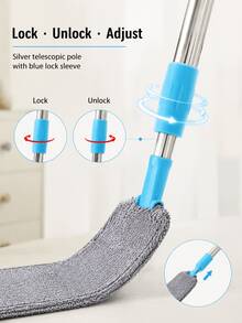 SMEGGEMS Extendable Microfiber Gap Dusting Brush With Telescopic Pole, Bendable Detachable Washable Gap Dust Collector, Suitable For Sofa, Bed, Furniture Bottom - View 9