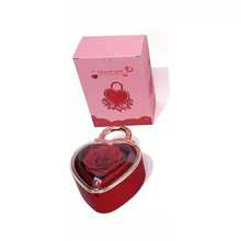 Heart-Shaped Rotating Jewelry Box With Soap Rose Flower, Rotating Heart Ring Gift Box, Valentine's Day Birthday Gift For Her/Girlfriend/Wife, Commemorative Storage Box (Jewelry Not Included) - Multicolor - View 10