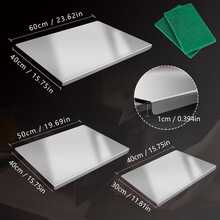 Extra Large Stainless Steel Cutting Board, Kitchen Rolling Board, Fruit Cutting Board, Baking Kneading Board - Gold - View 5