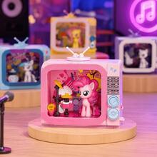 MINISO My Little Pony Tv Show Series Blind Boxes, Mini Television Frame Scene Assemble Toy, Random 1 Design, For Desk Shelf Room Decor, Birthday Gift - Random Style - 1 Blind Box - View 3