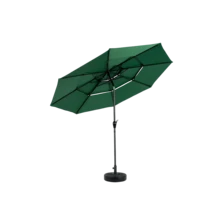 Aluminium 10ft 3 Tier Auto-Tilt (Khaki) (No Base) - 深綠色 + 鋼製 + 花園與戶外 - 查看 5