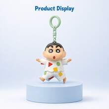Gantungan Kunci MINISO Crayon Shin-Chan Blind Box, 1 Figur Koleksi Desain Acak, Gantungan Tas Karakter Lucu untuk Ransel, Dompet & Hadiah - Gaya Acak - 1 Kotak Buta - View 5