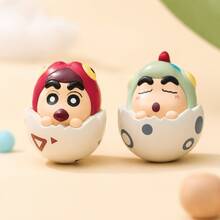 MINISO Crayon Shin-Chan Roly-Poly Blind Box, 1 Random Figure, 16 Styles, For Fans & Collectors, Birthday & Christmas Gift - Roly-poly Figure - View 7