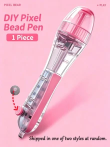 1/2pcs Automatic Beading Pen/D Pixel Beading Pen 2.6mm Tip, Automatic Mechanical Design, Ergonomic Handle, Comfortable And Practical, Transparent Design Enhances Visibility, Suitable For Creative Projects, Crafts And Home Decor - Multicolor - View 9