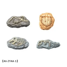 New 4pcs Micro Landscape Simulation Dinosaur Fossils, DIY Decorations, Desktop Accessories Small Ornaments - Small Ornament - View 9