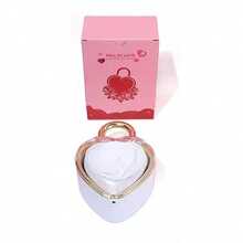 Heart-Shaped Rotating Jewelry Box With Soap Rose Flower, Rotating Heart Ring Gift Box, Valentine's Day Birthday Gift For Her/Girlfriend/Wife, Commemorative Storage Box (Jewelry Not Included) - Multicolor - View 8