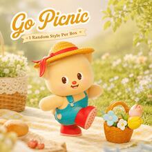 MINISO Butter Bear-The Sweet Life Series Blind Box, Cute Bear Collectible Figure, Random 1 Design, For Desk Shelf Room Decor, Birthday Christmas Gift - Random Style - 1 Blind Box - View 2