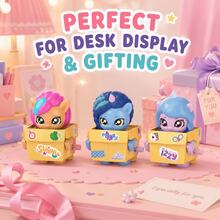 MINISO My Little Pony Blind Box Toy, Wind-Up Walking Collectible Figure, Random 1 Design, For Desk Shelf Room Decor, Birthday Christmas Gift - Random Style - 1 Blind Box - View 7