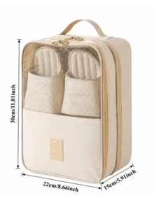 Portable Waterproof Travel Shoe Bag, Dust-Proof Large Capacity Shoe Storage Organizer, Multi-Functional Travel Shoe Storage Bag - Multicolor - View 8