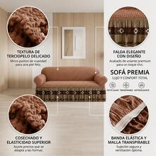 Sofa Slipcovers - Camel - View 3